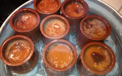 Les fameux petits pots de crème au caramel