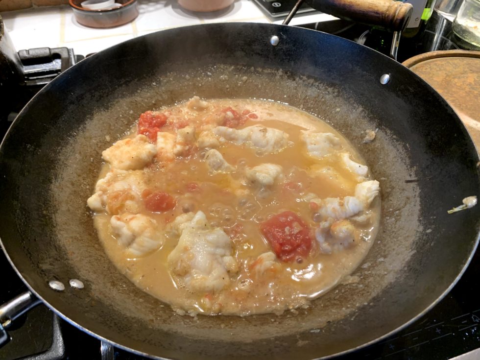 Lotte à la tomate - Secrets culinaires