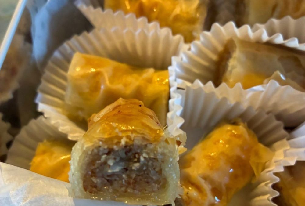 Mes essais de baklavas